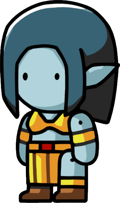 Night Elf Female - Scribblenauts Female Characters (395x666)