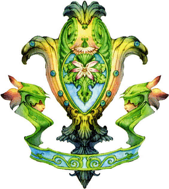 Troia - Final Fantasy Coat Of Arms (577x650)