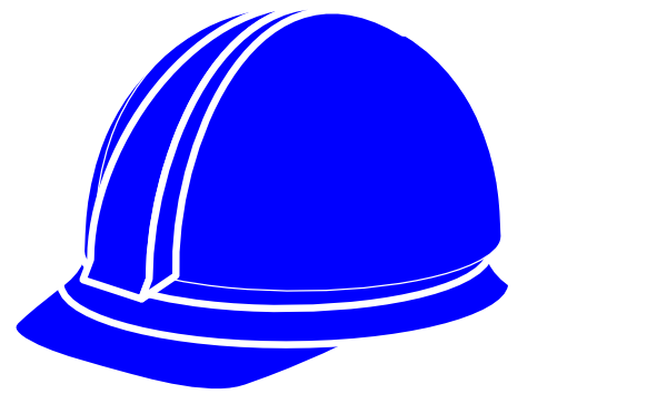 White Hard Hat Clip Art - Clip Art (600x364)