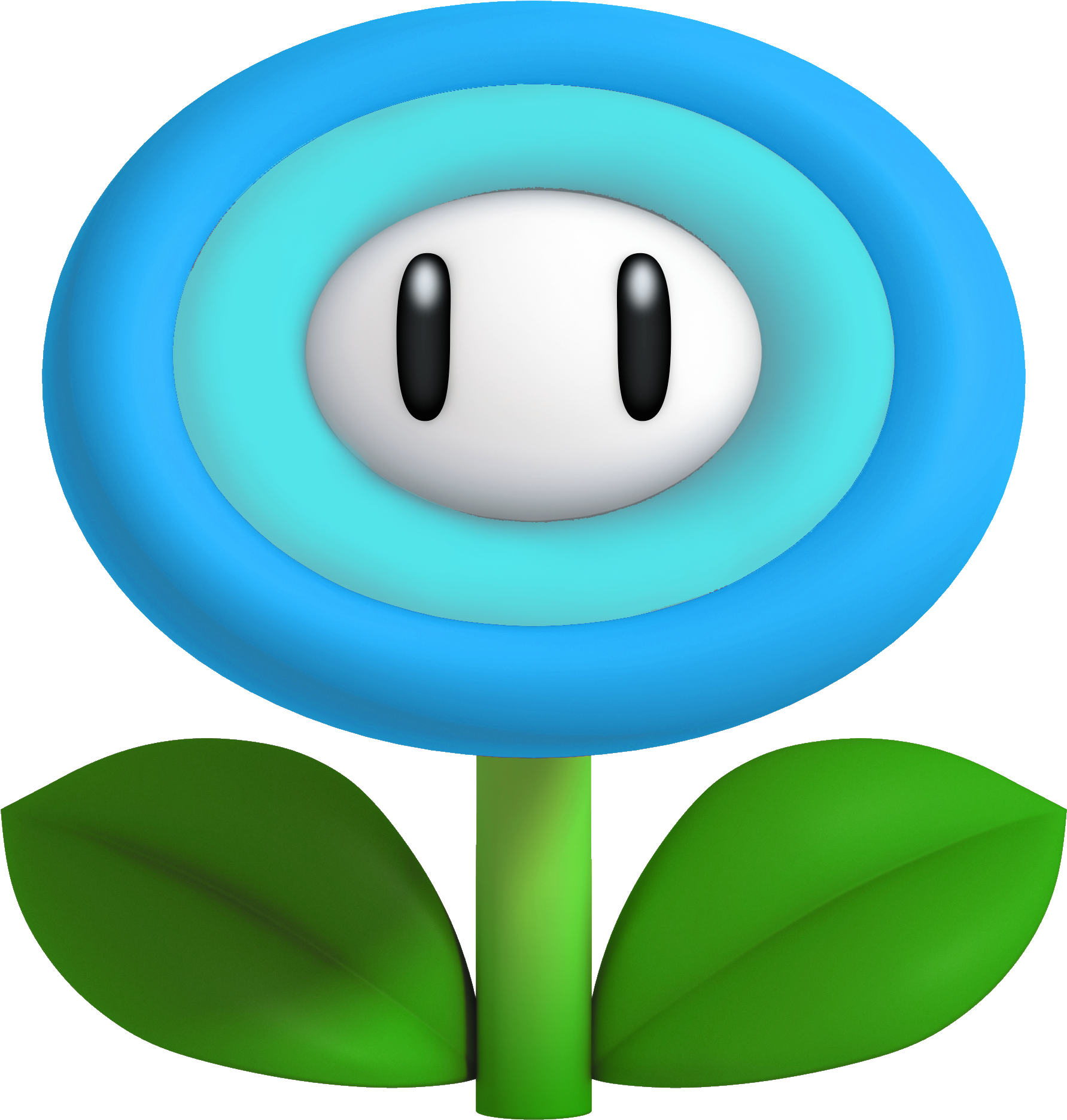 Super Mario World Flower Clipart - Custom Mario Power Ups (2048x2048)