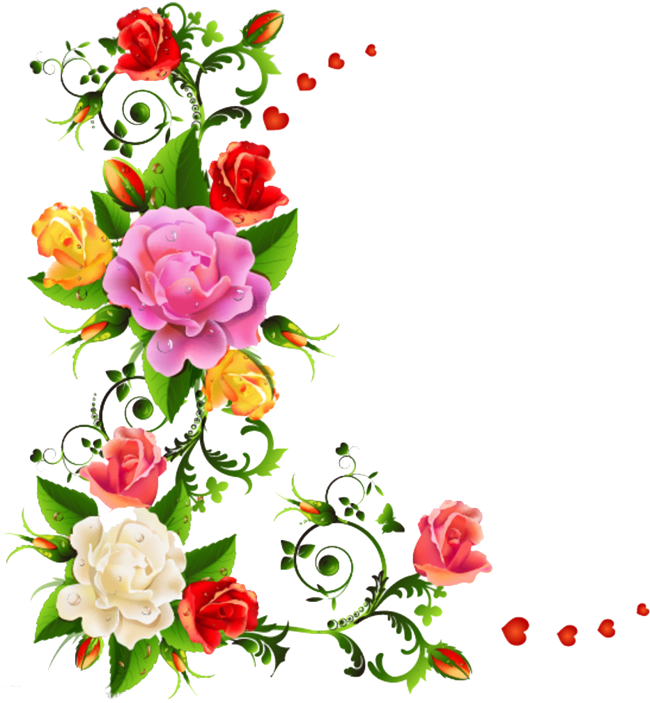 Flower Bouquet Color Clip Art - Flower Bouquet Color Clip Art (1024x1024)