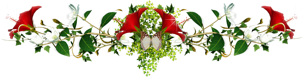 Flores De Formato Png (1000x255)