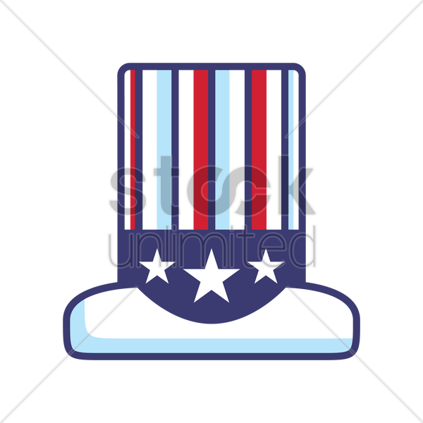 Uncle Sam S Hat Vector Clipart 1518414 Stock Unlimited - Uncle Sam (600x600)