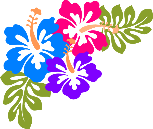 Hawaiian Luau Word Clipart Clipart Kid - Hula In The Coola Day (600x509)