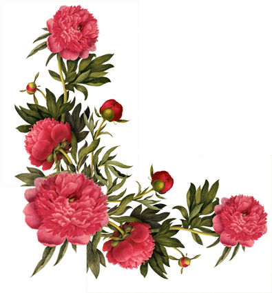 [ Img] - Earrings "small Summer Flowers" Cabochons Red (423x459)