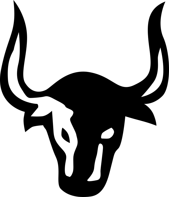 Clipart Bulls Head - Bull Head Png (686x800)