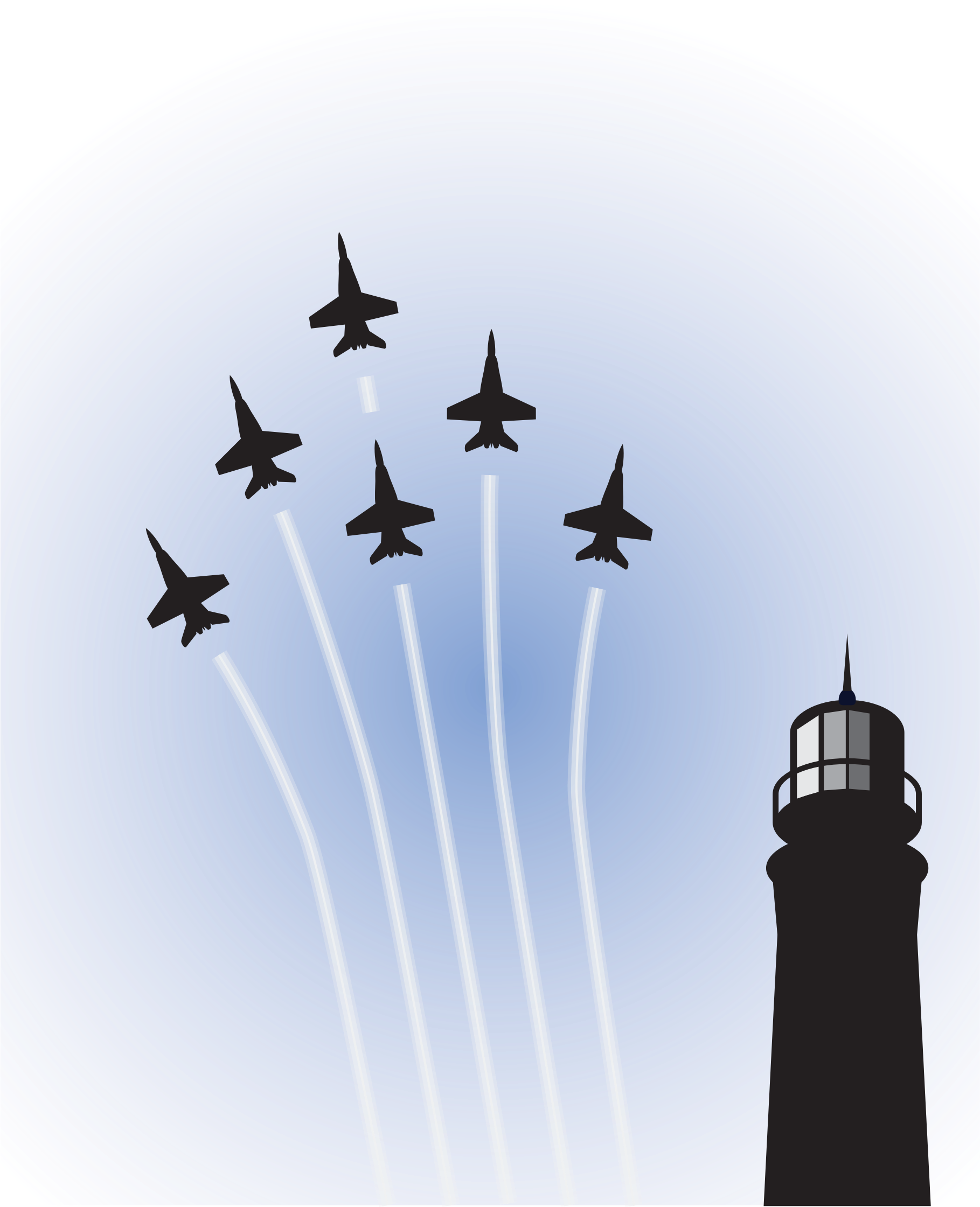 Big Image - Blue Angels Clipart (1819x2241)