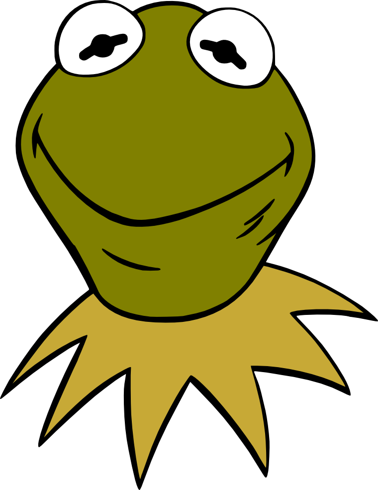Kermit The Frog Clipart Cliparts Co Ldun5x Clipart - Kermit The Frog Head (760x985)