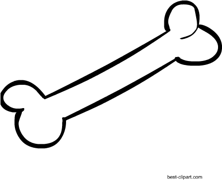 Free Dog Bone Clip Art - Clip Art (450x450)