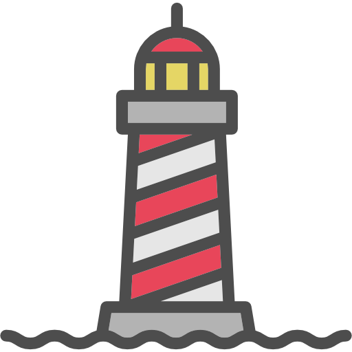 Lighthouse Free Icon - Lighthouse Symbol Vector Png (512x512)