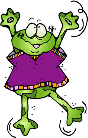Dj Inkers School Clipart - Dj Inkers Frog Clipart (300x468)
