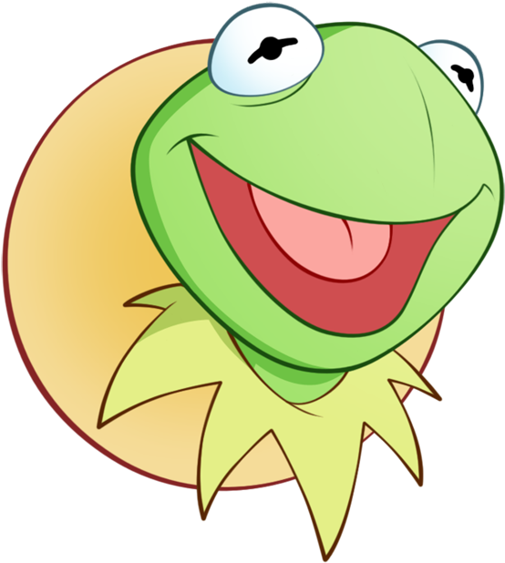 Kermit Frog Clip Art - Kermit The Frog Chibi (576x628)