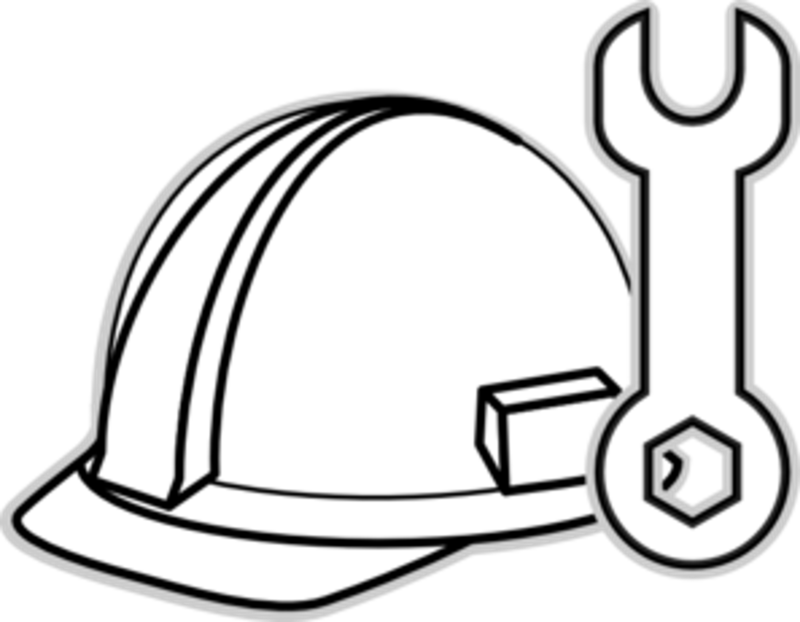All Men Are Created Equal Then A Few Become Engineers - Hard Hat Coloring Page (800x622)