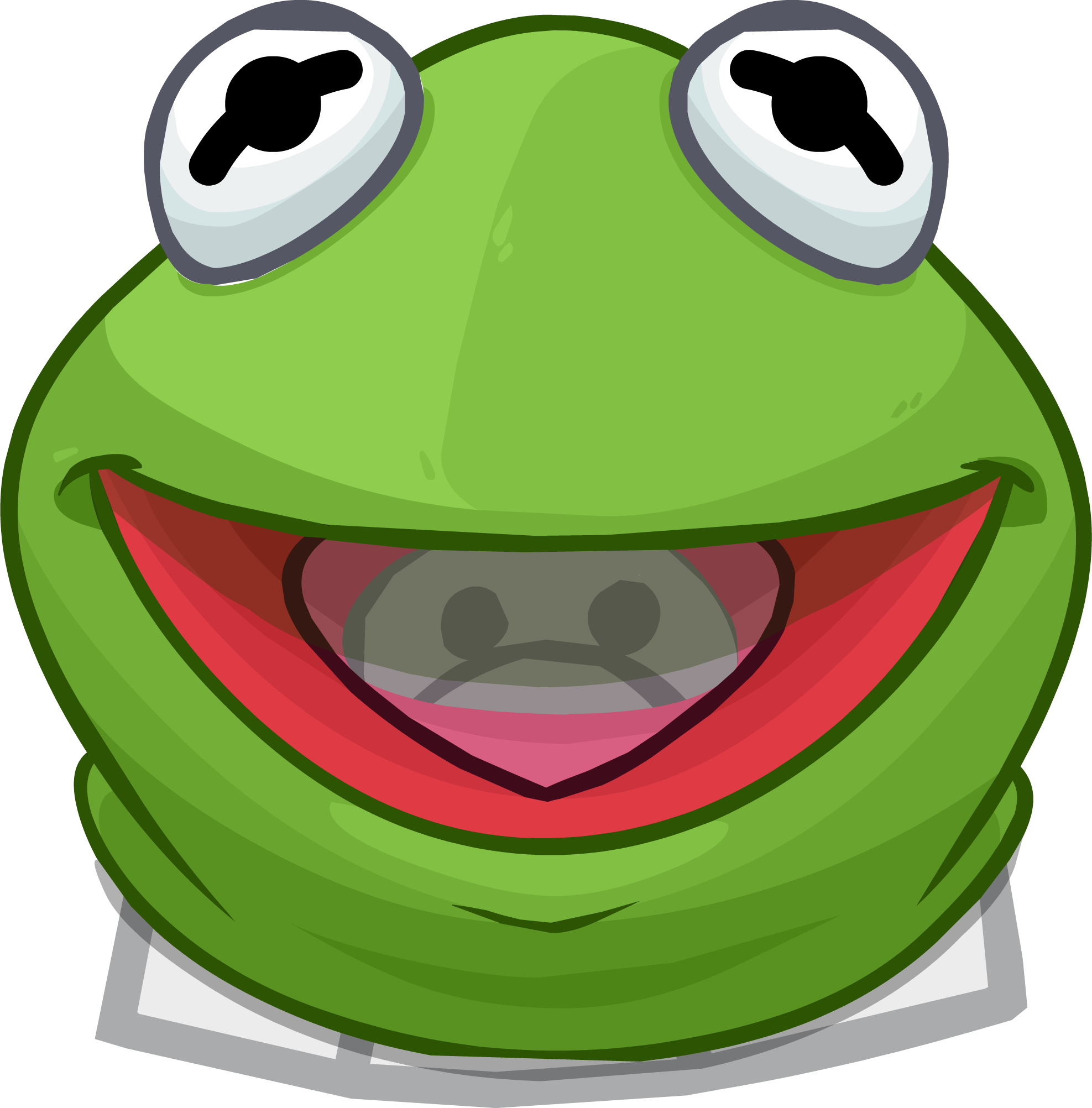 Kermit The Frog Head - Kermit The Frog Head Png (1975x2004)