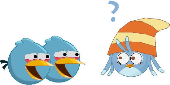 Jake And Jim Falling In Love With Willow By Jared33 - Angry Birds The Blues And Willow (620x451)