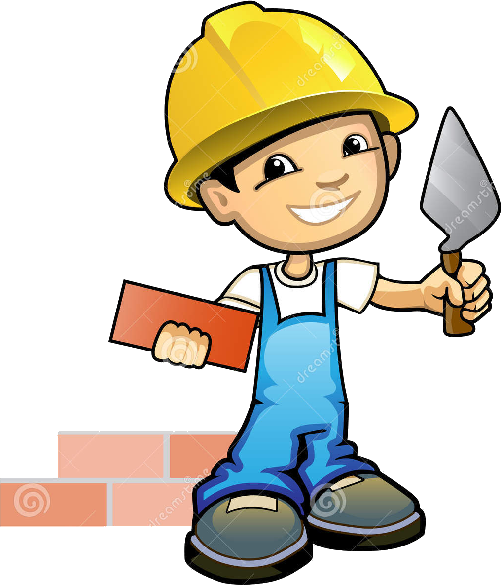 Bricklayer Stock Photography Masonry Clip Art - Imagenes De Albañiles En Caricatura (1249x1268)
