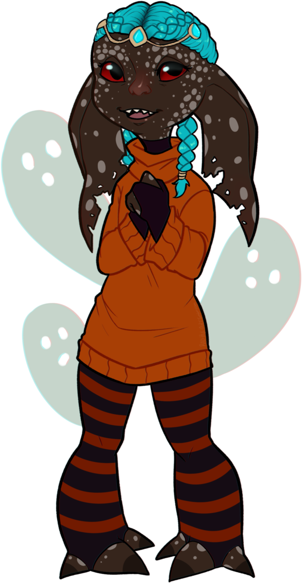 Spooky By Rad-pax - Cartoon (658x1215)