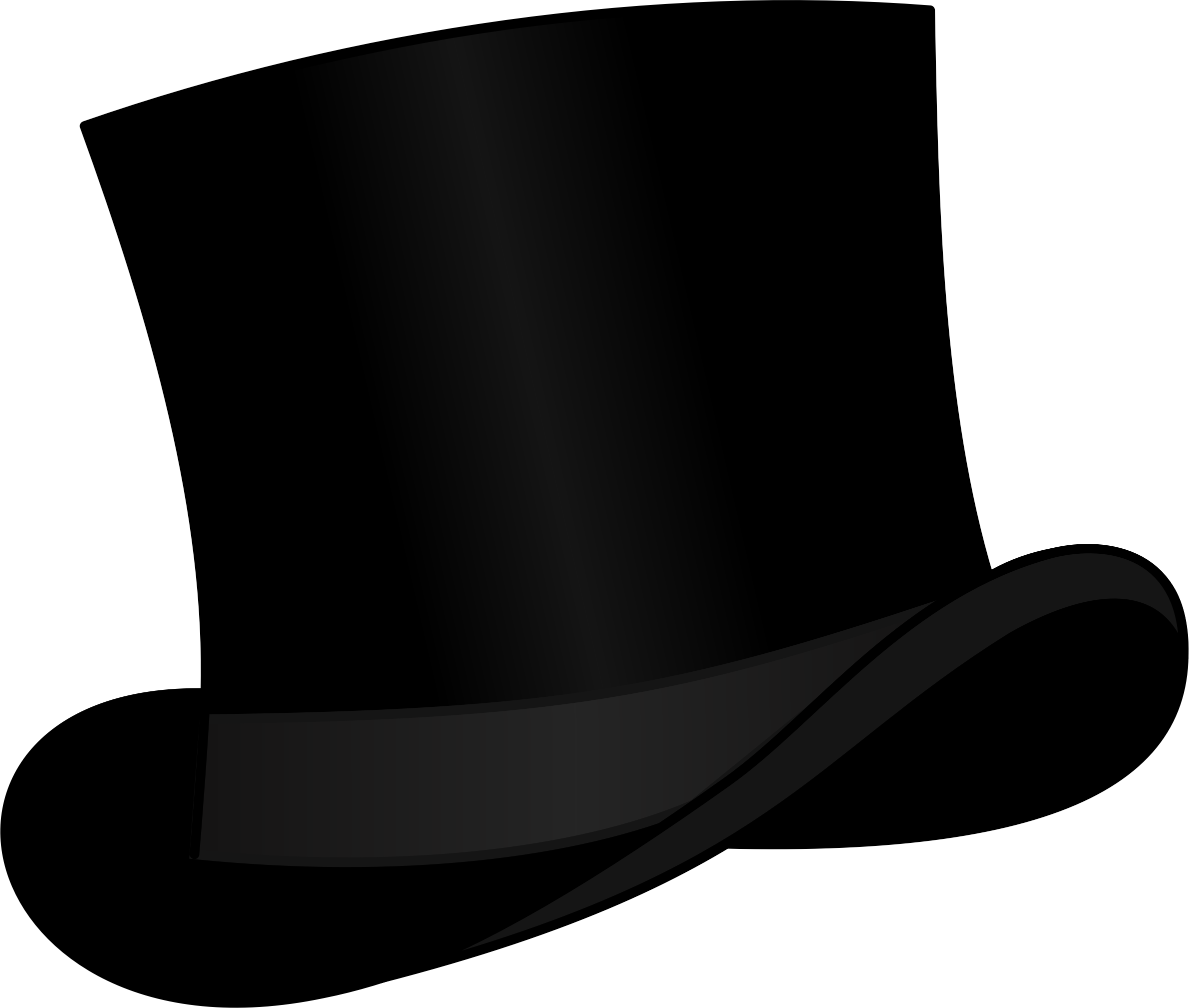 Big Image - Top Hat Clipart (2377x2015)