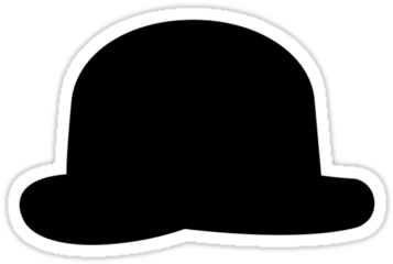 Simple Top Hat Clip Art Top Hat Png Clipart Best - Charlie Chaplin Hat Clip Art (375x360)