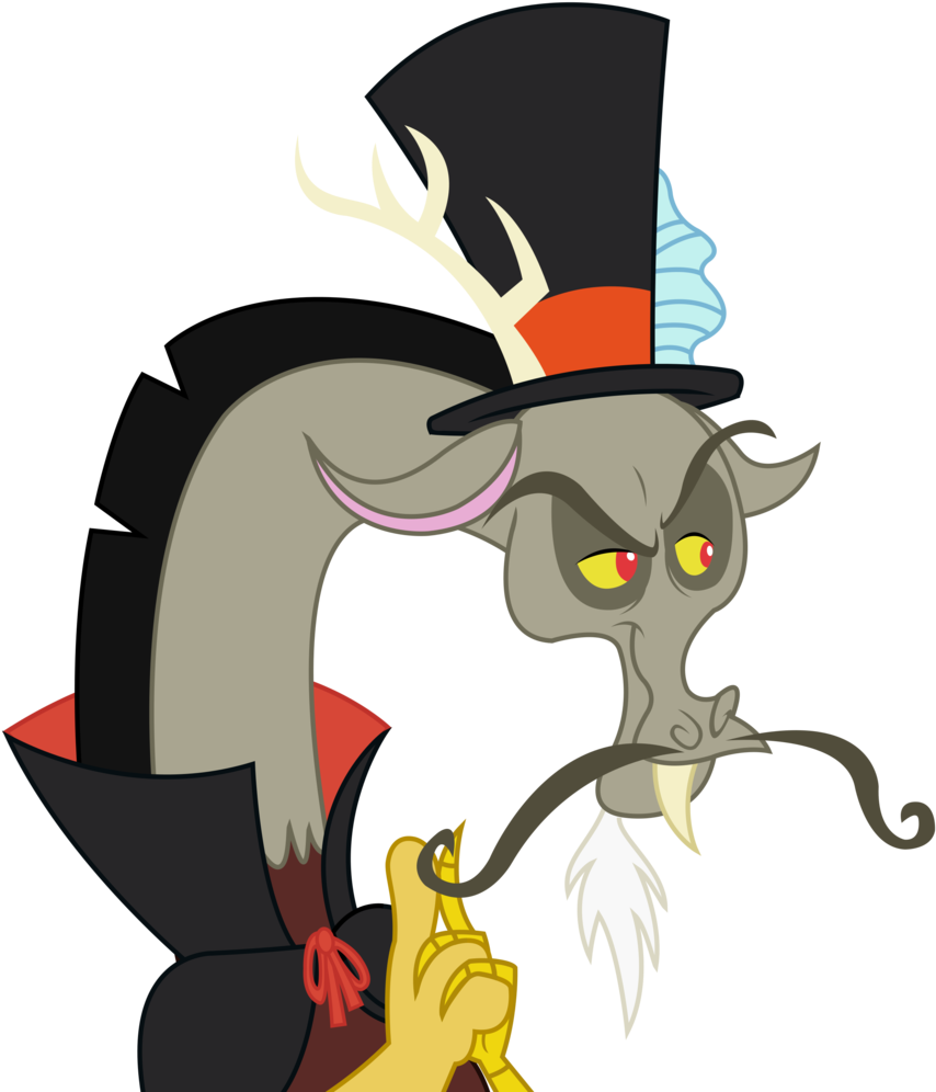 Top Hat Clipart Mlp - Mlp Discord Transparent Background (892x1024)
