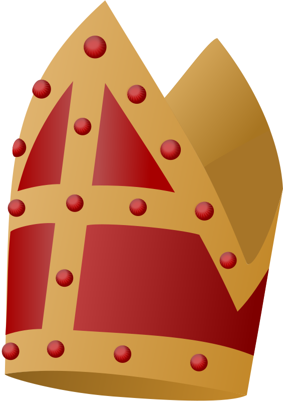 Pope Hat Clip Art (565x800)