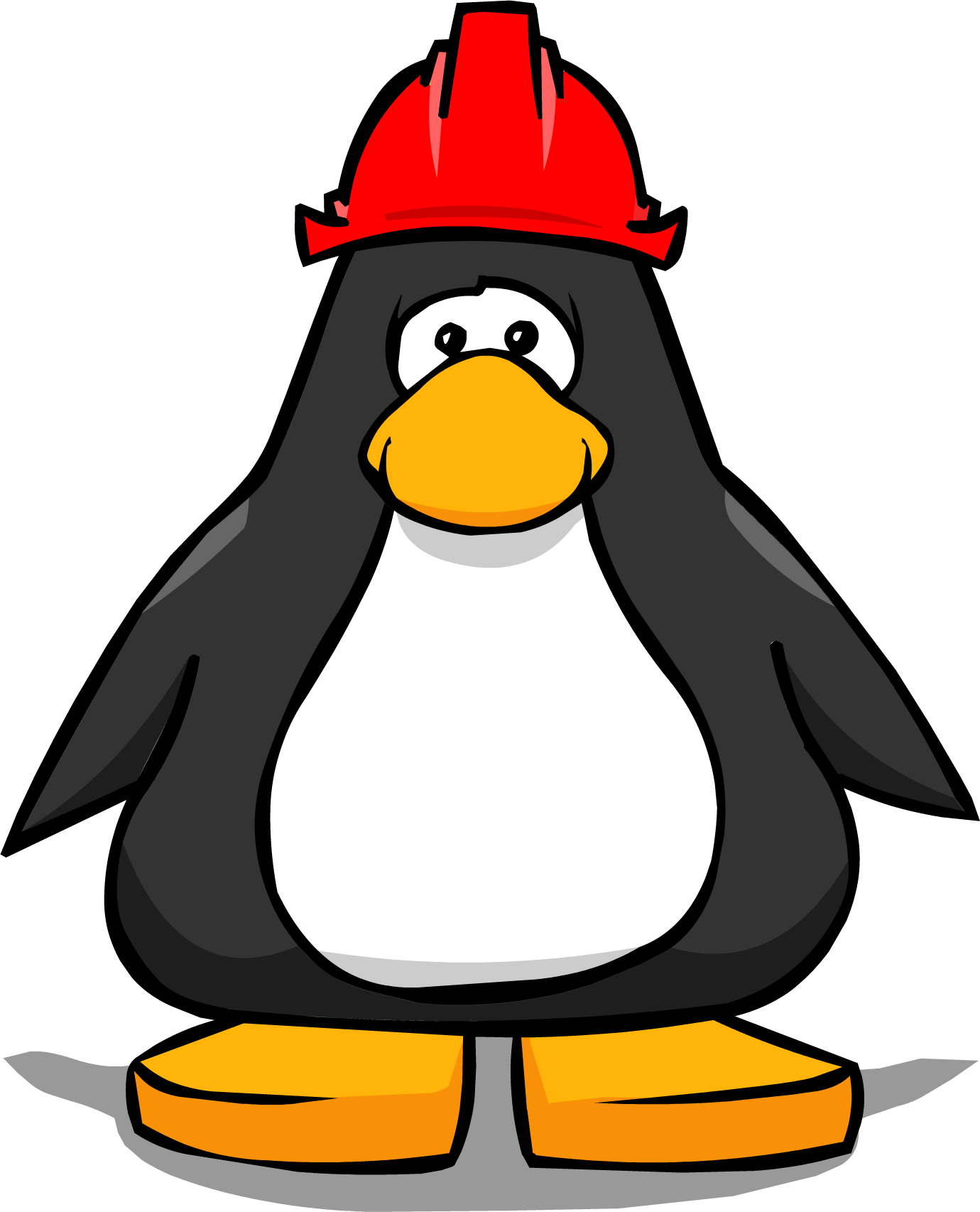 Red Hard Hat Ig - Club Penguin Tour Guide Hat (1380x1706)