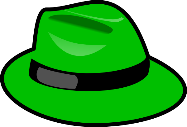 Green Hat Clip Art At Clkercom Vector Online Royalty - Green Thinking Hat Png (600x410)