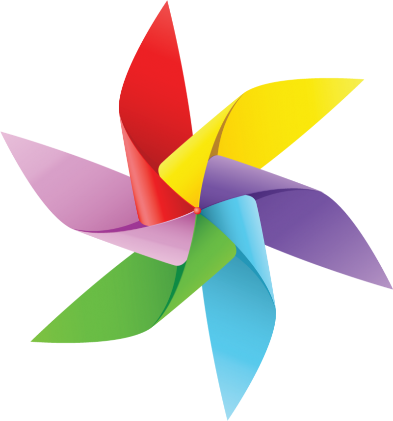 Paper Windmill Png (800x871)