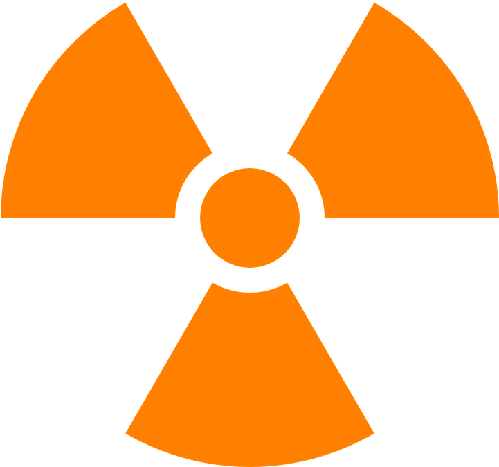 Orange Pinwheel Cliparts 9, - Radiation Symbol Transparent Background (720x720)