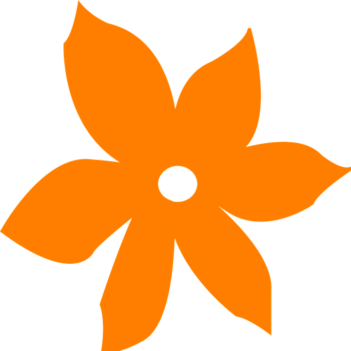 Orange Pinwheel Cliparts 11, - Mint Green Flower Clip Art (720x720)