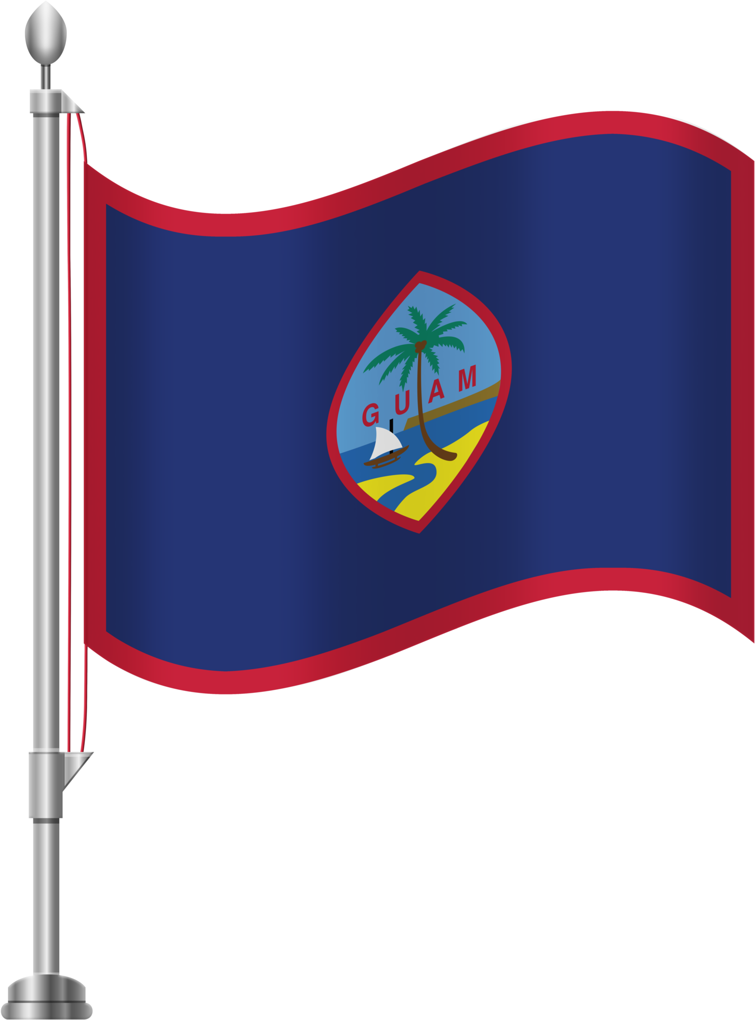 Guam Flag Clip Art (1536x2000)