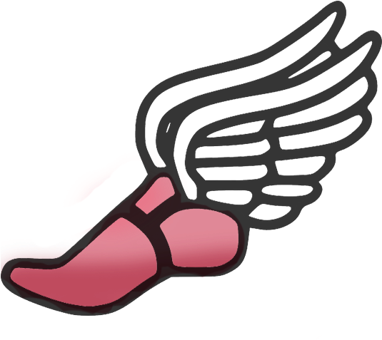 Volleyball - Track And Field Shoe Logo (534x540)