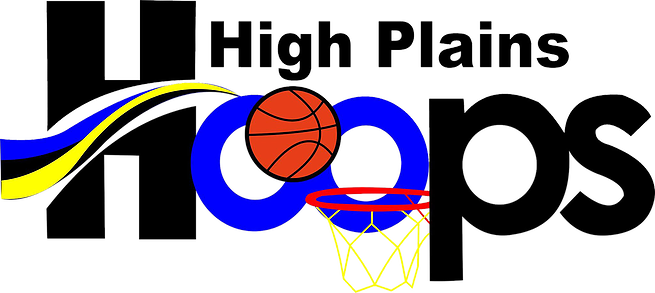 Clovis Area Youth Basketball League - High Plains Hoops Logo (655x293)