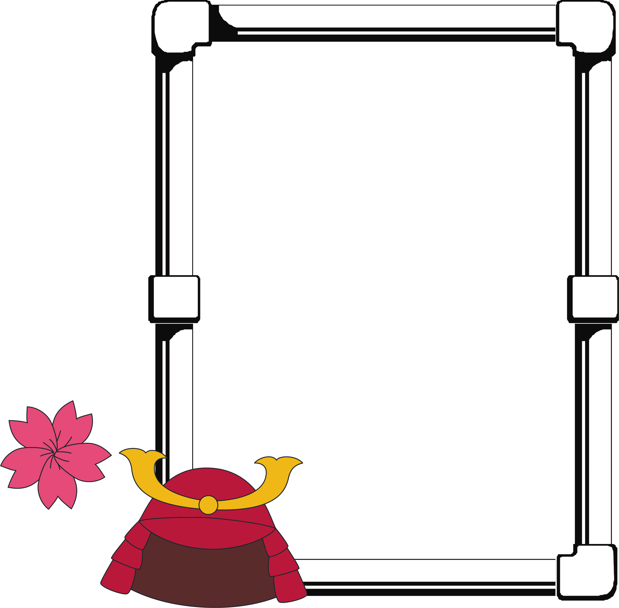 Picture Frame Drawing 3d Computer Graphics Clip Art - Portable Network Graphics (2116x2079)