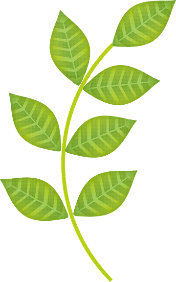 Bellas Imágenes Ideales Para Educación Y Manualidades - Moldes Ramas De Papel (360x576)