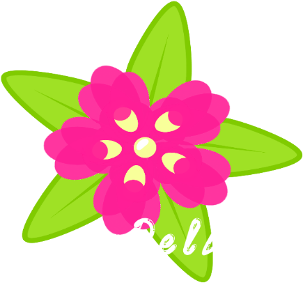 Cutie Mark Adopt Star Flower [close] By Dellyra - Star Flower Cutie Mark (465x454)