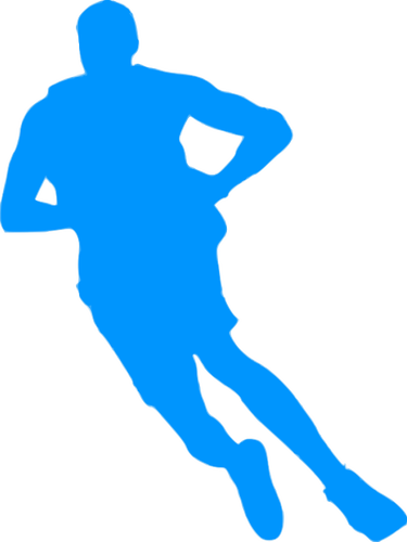 Basketball Player Shooting Clipart - Clip Art (375x500)