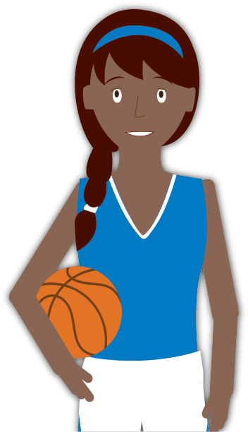 Pathway Clipart Gpa - Shoot Basketball (397x611)