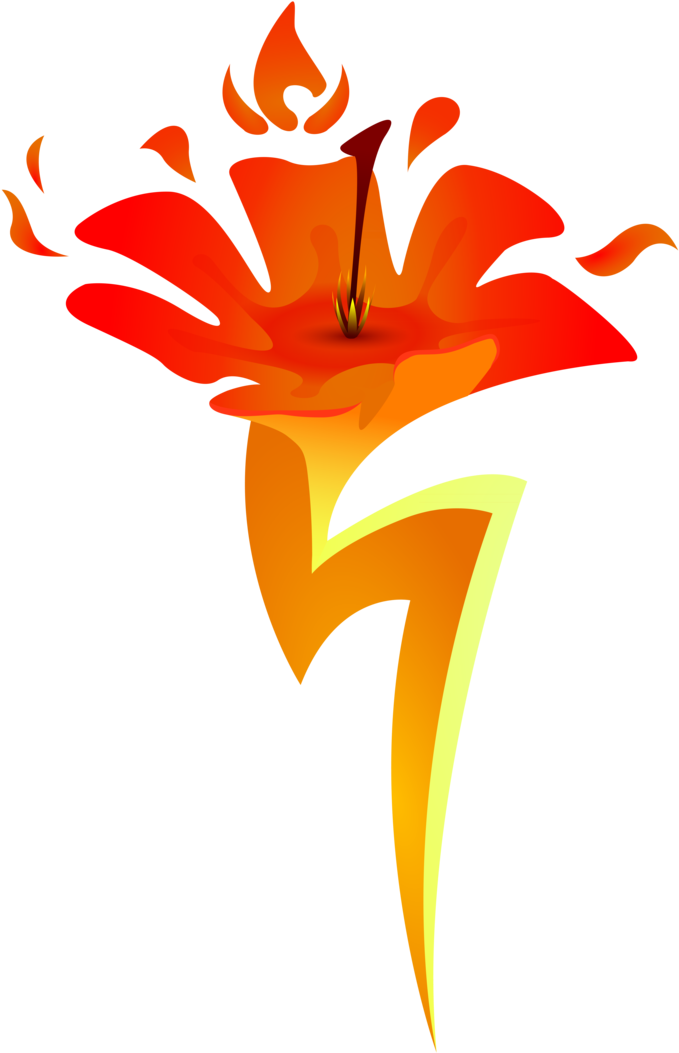 آپلود عکس - Fire Lily Cutie Mark (721x1109)