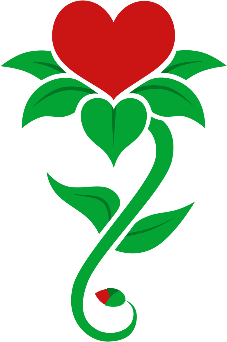 Mother Nature's Cutie Mark By Fuyusfox - Heart (1024x1541)