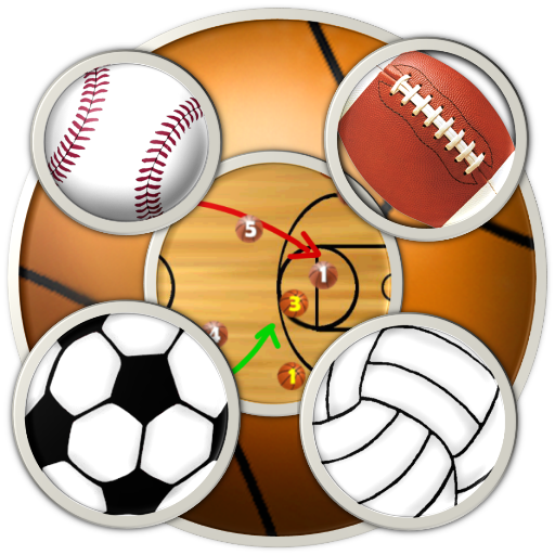 6 Sports Clipboards & Scoreboard For Kindle, Tablet, - Sports Football Baseball Basketball Volleyball (512x512)