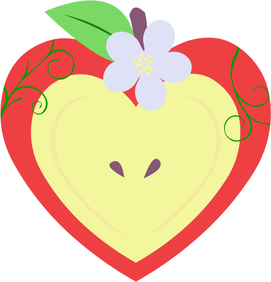 My Little Pony Apple Blooms Real Cutie Mark - Mlp Apple Bloom's Cutie Mark (1024x1024)
