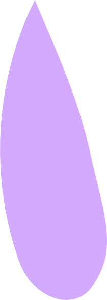 Lilac Flower Petal Clip Art At Clkercom Vector - Purple Flower Petal Clipart (210x587)