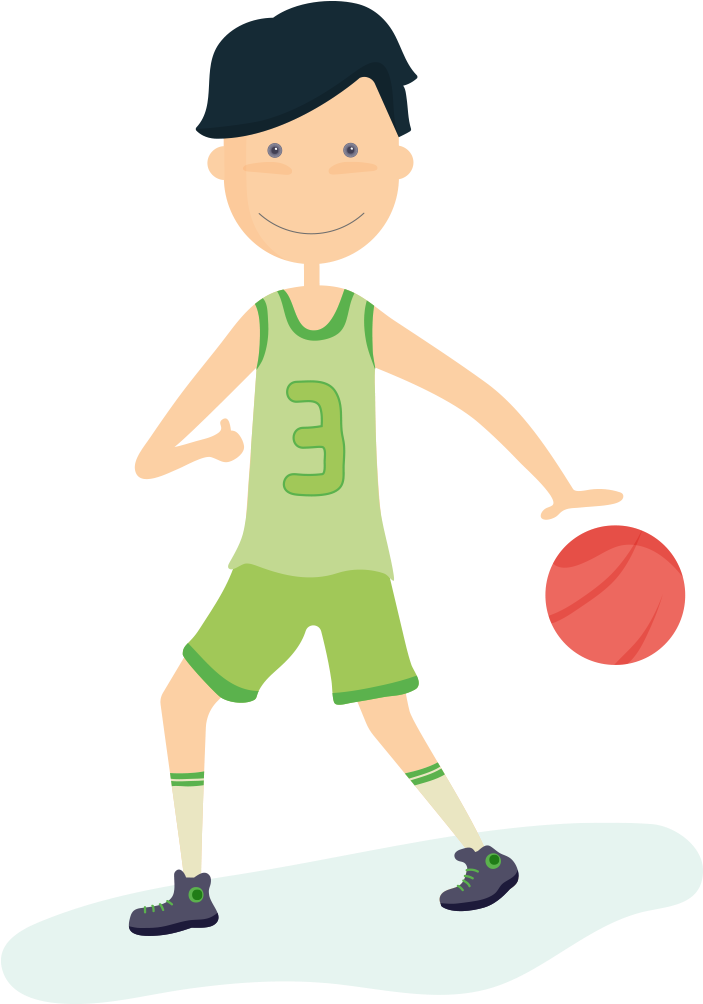 Basketball Boy Sport Clip Art - Basketball Boy Sport Clip Art (1600x1600)