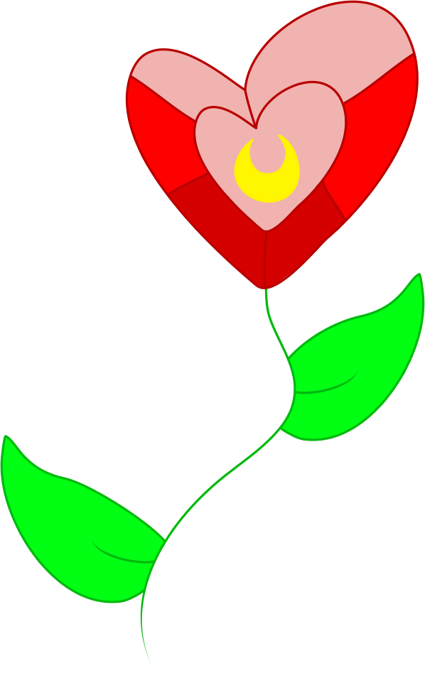 Mlp Diamond Rosebud's Cutie Mark By Diamondrosebud98 - Heart (598x947)