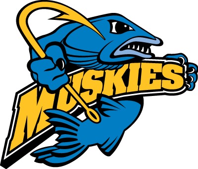 Lakeland University Muskies - Lakeland College Baseball Logo (400x340)