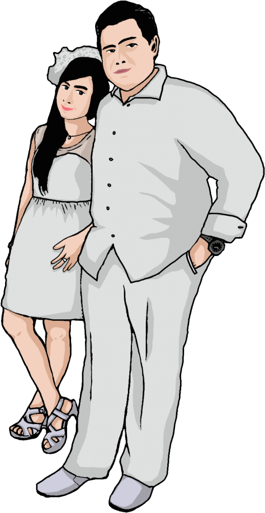 Pin H2o One Life Chance Tattoo By Wes Fortier A Photo - Pre Wedding Cartoon (527x1024)