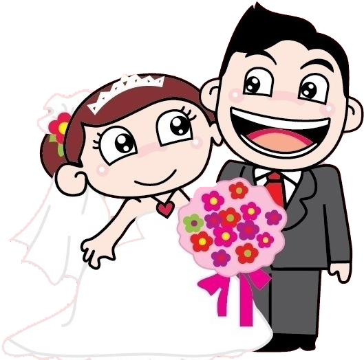 Bridegroom Cartoon Wedding - Bridegroom Cartoon Wedding (595x531)