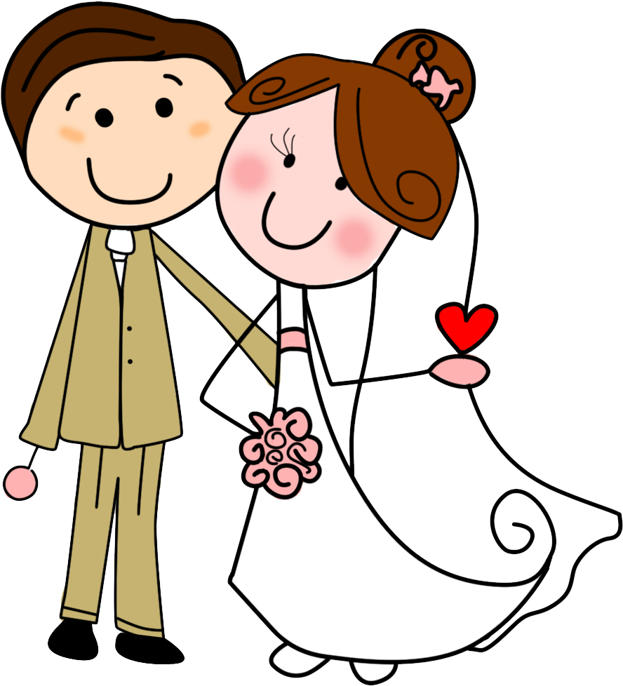 Casamento Mais - Noivinhos Png (895x978)