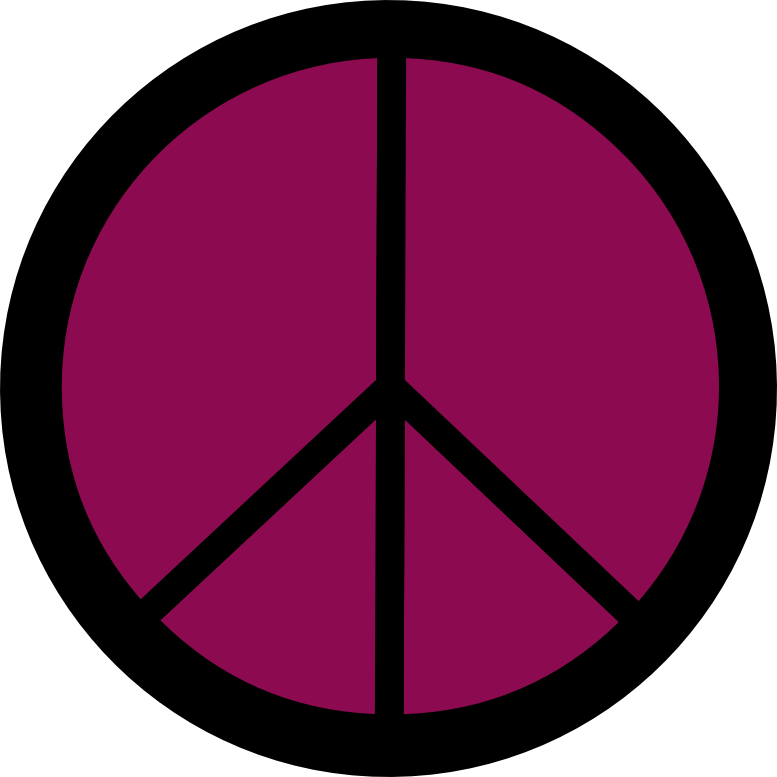 Peace Symbols Hippie Clip Art - Peace Symbols Hippie Clip Art (777x777)